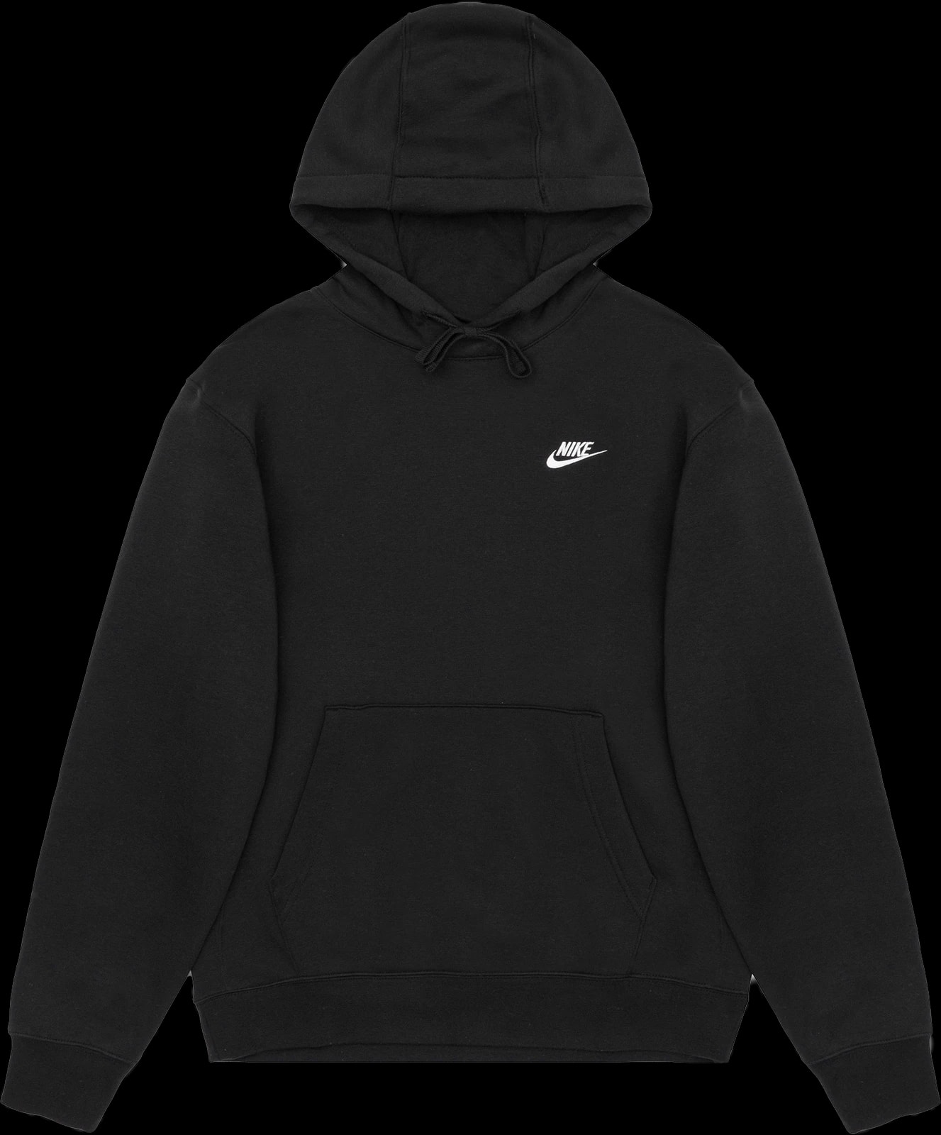 Sportswear Club Fleece Hoodie Black / White